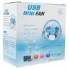 Stolný ventilátor USB, stolný ventilátor Náhľad obrázku produktu 10