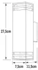 LED Wandlampe für Außen & Innen Up and Down Produktbild-Vorschau 7