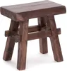 HOLZ HOCKER "VINTAGE 40" | Hartholz, 43x45 cm (HxB) | Produktbild-Vorschau 1