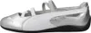 A side view of a silver and white Puma Speedcat Metalli shoe. Voir les images du produit