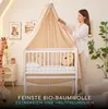 Betthimmel Beige I Deko Set für Babybett mit Himmelstange - Produktbild-Vorschau 5