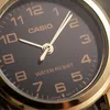 A close-up shot of a Casio watch face. Produktbild-Vorschau