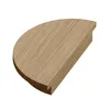 A close-up, angled view of a wooden stair nosing or trim piece. Produktbild-Vorschau