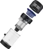 An exploded view of a vacuum cleaner's filter and dustbin components against a white background. Anteprima dell’immagine prodotto