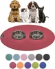 SANOZOO® - Napfunterlage, Öko-Tex, Rund 60 cm Rot Produktbild-Vorschau 2