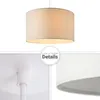 Pendellampe Wohnzimmer Deckenleuchte Stoff Lampenschirm Produktbild-Vorschau 5