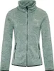 Nordberg Andrea Fleece Cardigan - Damski - Zielony melanż - Podgląd zdjęcia produktu 1