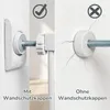 BRONEA® 4x POWER-GRIP Wandschutzpads eckig für Türgitter Produktbild-Vorschau 5