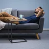 Relaxdays Beistelltisch in C-Form, HBT 60 x 30 x 45 cm, Produktbild-Vorschau 3