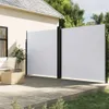 vidaXL Store latéral extensible blanc 200x1000 cm Voir les images du produit 2
