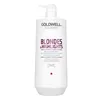 A white bottle of Goldwell Dualsenses Blondes & Highlights Anti-Yellow Shampoo with a pump dispenser. Produktbild-Vorschau