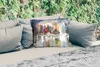 MuchoWow® Outdoor Kissen - Gemälde - Öl - Skyline - Wasser Produktbild-Vorschau 2