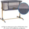 Fillikid Beistellbett Air grau inkl. Rollen Produktbild-Vorschau 9