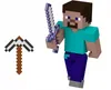Mattel Minecraft Actionfigur Steve 8 cm – Bewegliche Produktbild-Vorschau 7