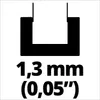 Einhell Zubehör Gartentechnik Ersatzschwert 35cm 1,3 Produktbild-Vorschau 3