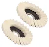 2Pcs 5in disco di smerigliatura a forma di onda in feltro Anteprima dell’immagine prodotto 3