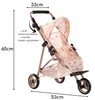 howa Puppenbuggy „miniflowers“ – Puppenwagen, Puppenjogger Produktbild-Vorschau 5