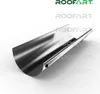 Dachrinne 2 m lang Regenrinne von Roofart ( verzinkt ) Produktbild-Vorschau 1