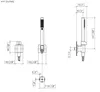 Dornb Brause-Garnitur Einzelrosetten Durchfluss 15 l/min Produktbild-Vorschau 6