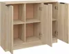 vidaXL Příborník Sonoma Dub 90,5x30x70 cm výrobek ze dřeva Náhled obrázku produktu 8