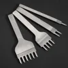 4 ks dláta s otvory 1+2+4+6 hrotů Nástroj na děrování kůže Náhled obrázku produktu 3
