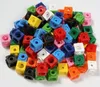 100 Steckwürfel 10-farbig 1,7cm Produktbild-Vorschau 1