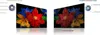 Comparison of TCL QLED TV technology with conventional QLED technology, showing a close-up of quantum crystals and a display of colorful flowers. Voir les images du produit