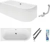 ECOLAM Badewanne 150x75 LINKS Avita Eckbadewanne mit Produktbild-Vorschau 7