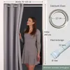 tinycurtains Türvorhang 200x150cm mit Teleskopstange Produktbild-Vorschau 2