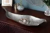 riess-ambiente Deko Schale ABSTRACT LEAF 65cm silber Produktbild-Vorschau 2