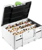 Festool DOMINO Dübel Buche Sortiment DS 4/5/6/8/10 1060 BU Produktbild-Vorschau 1