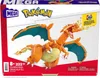 The image shows the packaging of a Mega Construx Pokemon Charizard building set. Voir les images du produit
