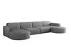 Kaiser Möbel Ecksofa Designer MODENA U XL stoff Dicker cord Produktbild-Vorschau 2