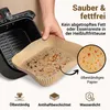 Smart-Planet Backpapier Airfryer 16×16cm 125 Stück Für Produktbild-Vorschau 3
