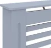 vidaXL Radiatoromsluiting, antraciet, 152x19x81,5 cm, MDF Productafbeelding-voorbeeld 6
