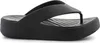 A black Crocs Getaway Platform Flip sandal is shown from the side against a white background. Voir les images du produit