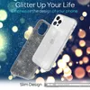 NALIA Glitter Case pre iPhone 13 Pro Max, priehľadný kryt Náhľad obrázku produktu 3