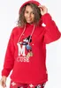Mickey Mouse - Schlafanzug für Damen NS6999 (XL) (Rot) Produktbild-Vorschau 2