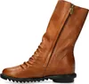 Laura Vita Damen Stiefelette slouchy Leder Boot geraffter Produktbild-Vorschau 6