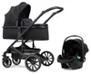 Pixini Kinderwagen Kalani 3in1 glossy black Produktbild-Vorschau 1