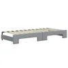 vidaXL Divano letto estraibile Grigio chiaro 80x200 cm Anteprima dell’immagine prodotto 9