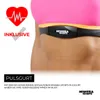 A person wearing a sports bra and a heart rate monitor. Produktbild-Vorschau