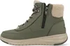 Side view of a green Skechers boot. Voir les images du produit