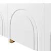 Merax TV Lowboard mit 4 Türen und Bogenrelief, TV-Schrank Produktbild-Vorschau 12