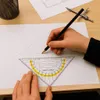 12 Geodreieck Flexibel Geometrie Dreieck unzerbrechlich Produktbild-Vorschau 3