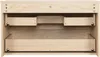 Einzelwaschtischunterschrank mit Eichendekor 80 cm SORRENTO Produktbild-Vorschau 8