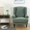 Premium Wingback Stuhlbezug 2-teilige Hohe Dehnung Jacquard Produktbild-Vorschau 6