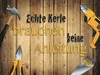vianmo Holzschild 30x40 cm Kerle brauchen keine Anleitung Produktbild-Vorschau 1