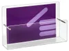 Wandprospekthalter DIN A6 Querformat Acrylglas Wandmontage Produktbild-Vorschau 2