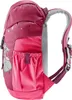Side view of a pink children's backpack with a princess graphic. Podgląd zdjęcia produktu